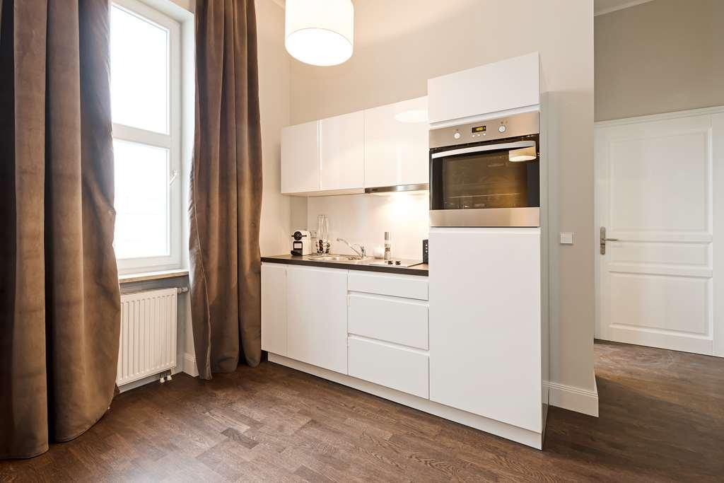 Arabel Design Apartments Berlín Habitación foto A typical kitchen in a serviced apartment