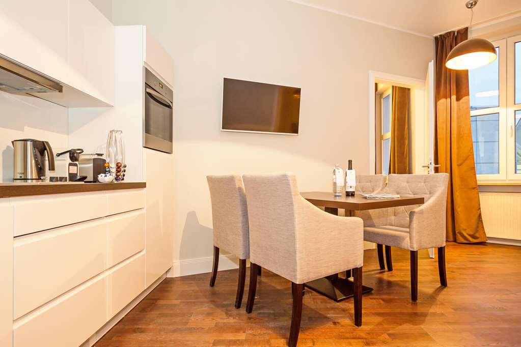 Arabel Design Apartments Berlín Restaurante foto A modern kitchen